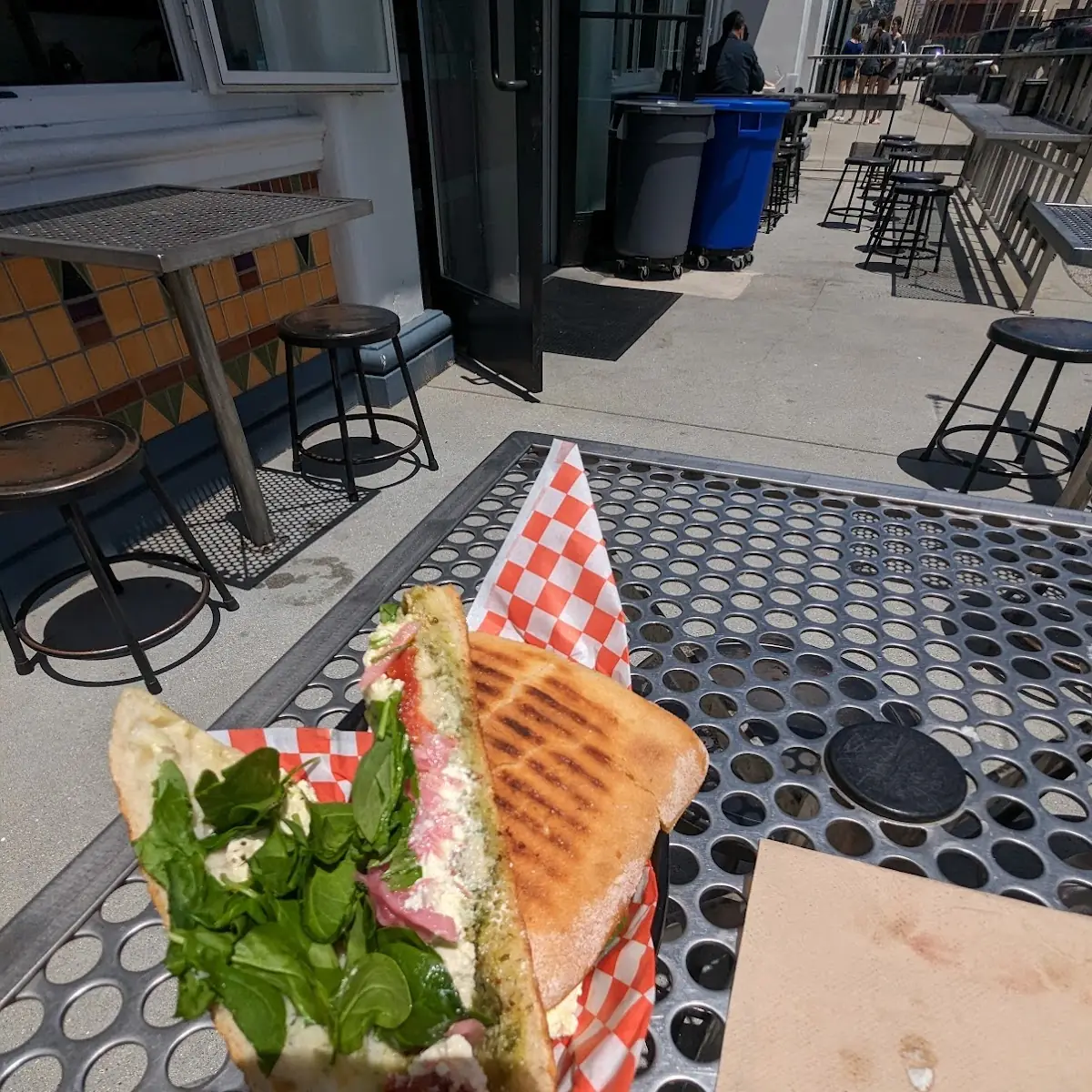 Chicken Pesto Melt