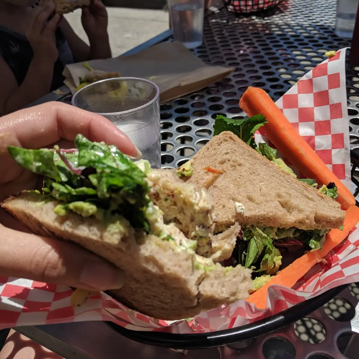 Roasted Chicken Salad Sandwich