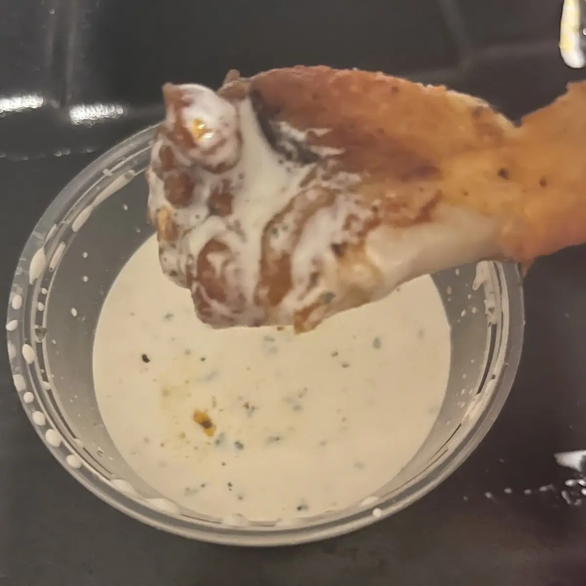 Louisiana Rub and Watery Ranch Dressing