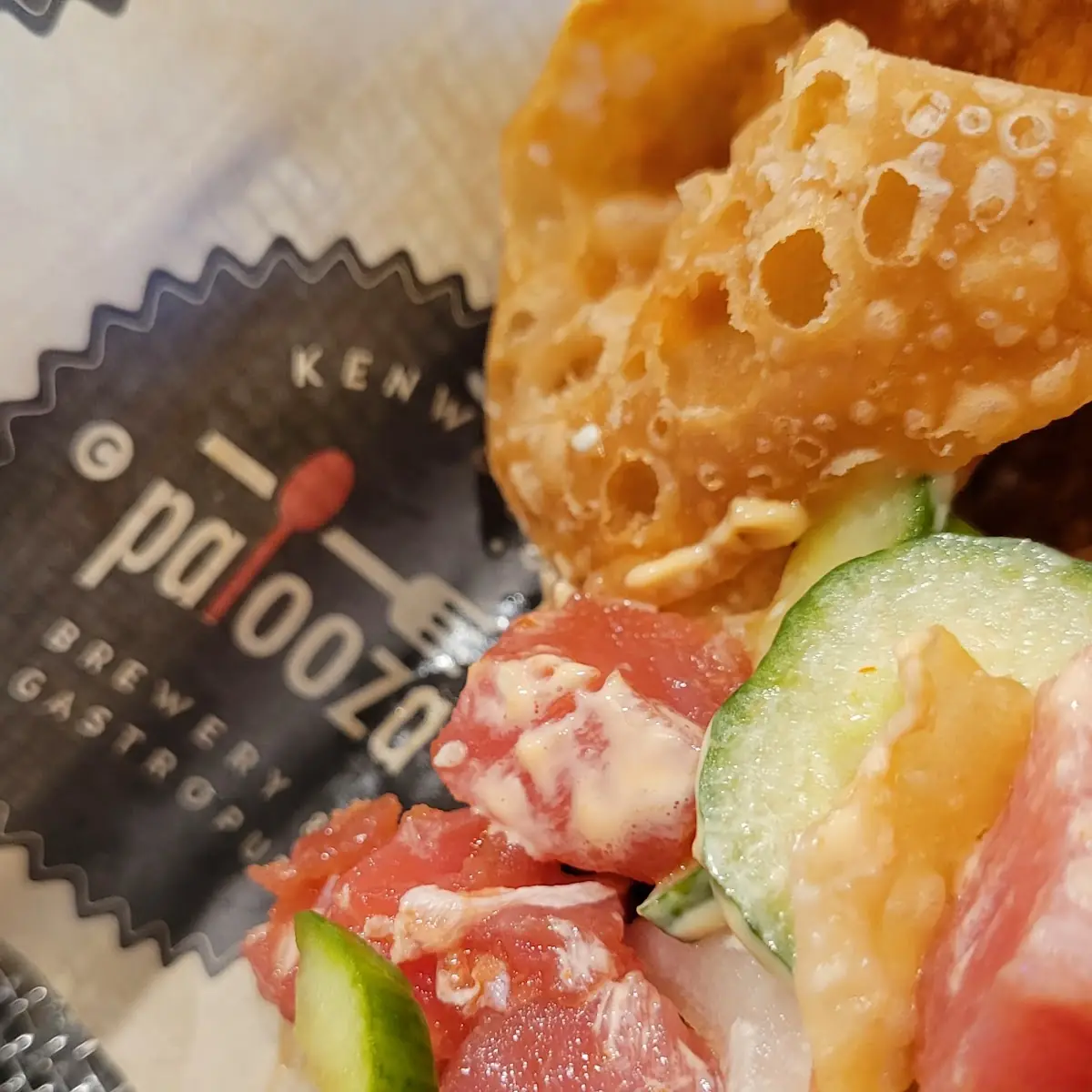 Ahi Poke Nachos