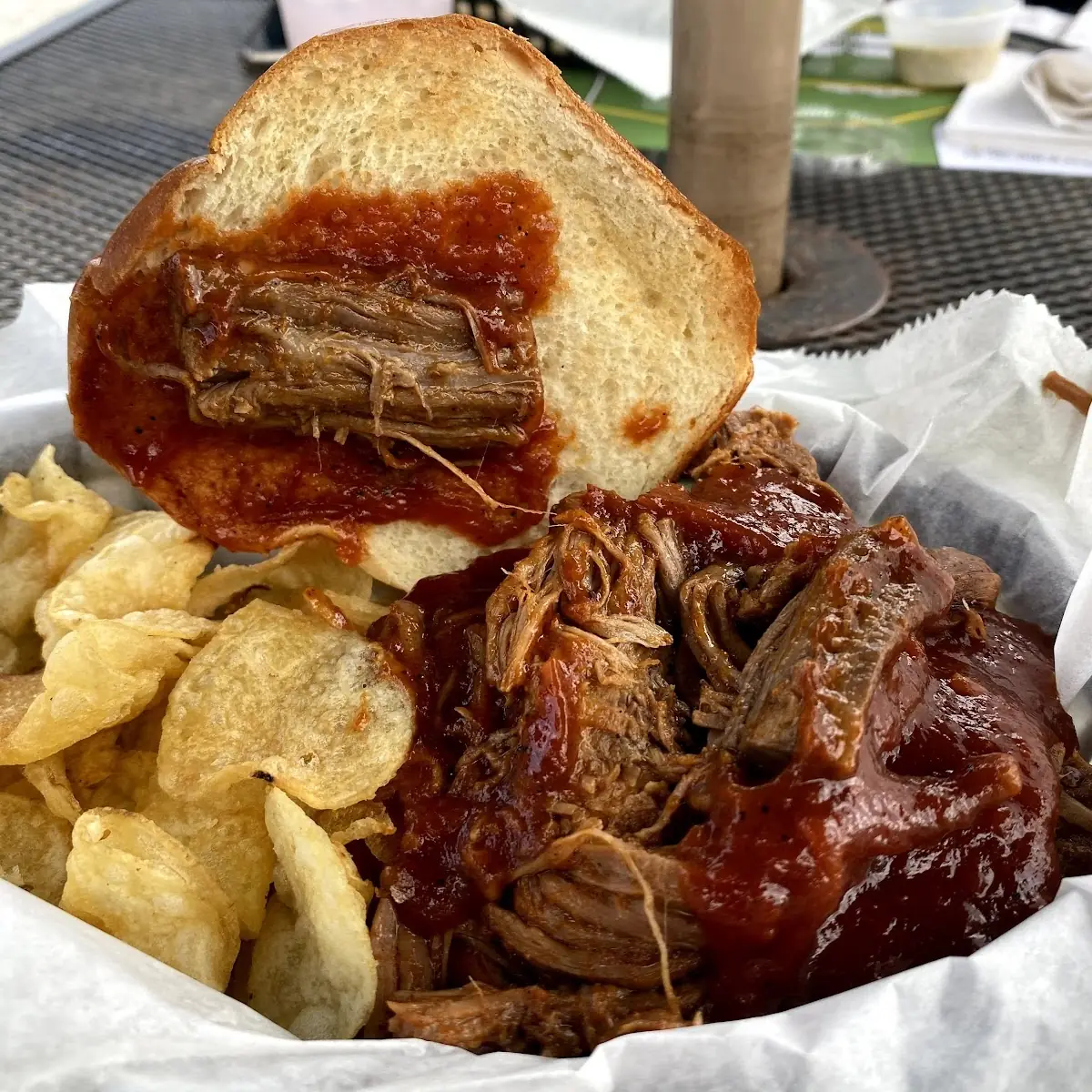 BBQ Brisket Sandwich