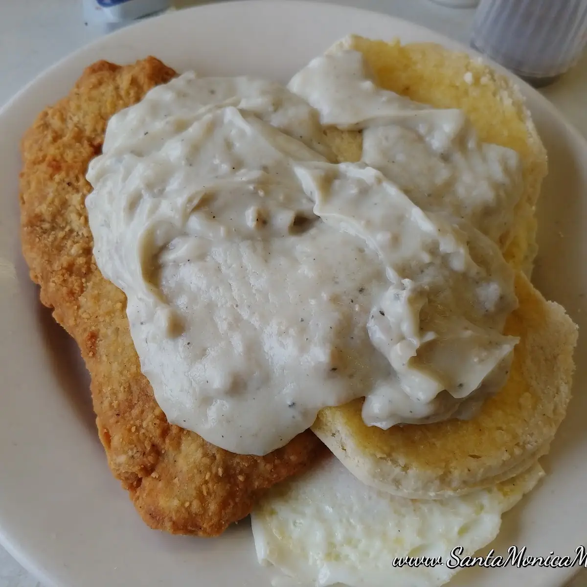 Country Fried Steak and Eggs