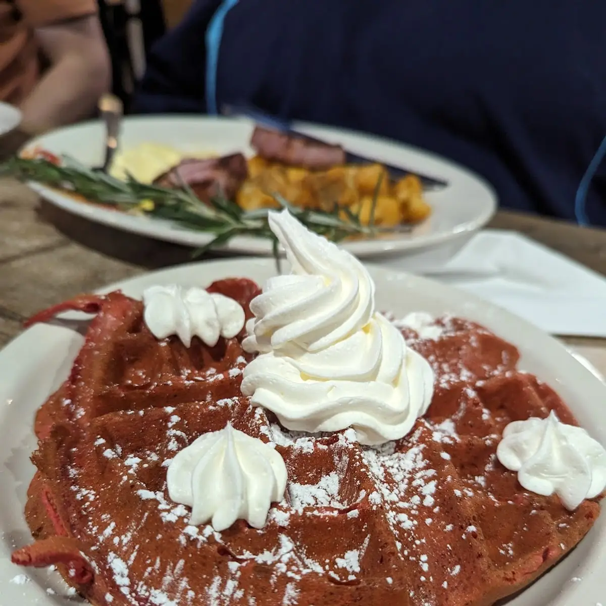 Red Velvet Waffle