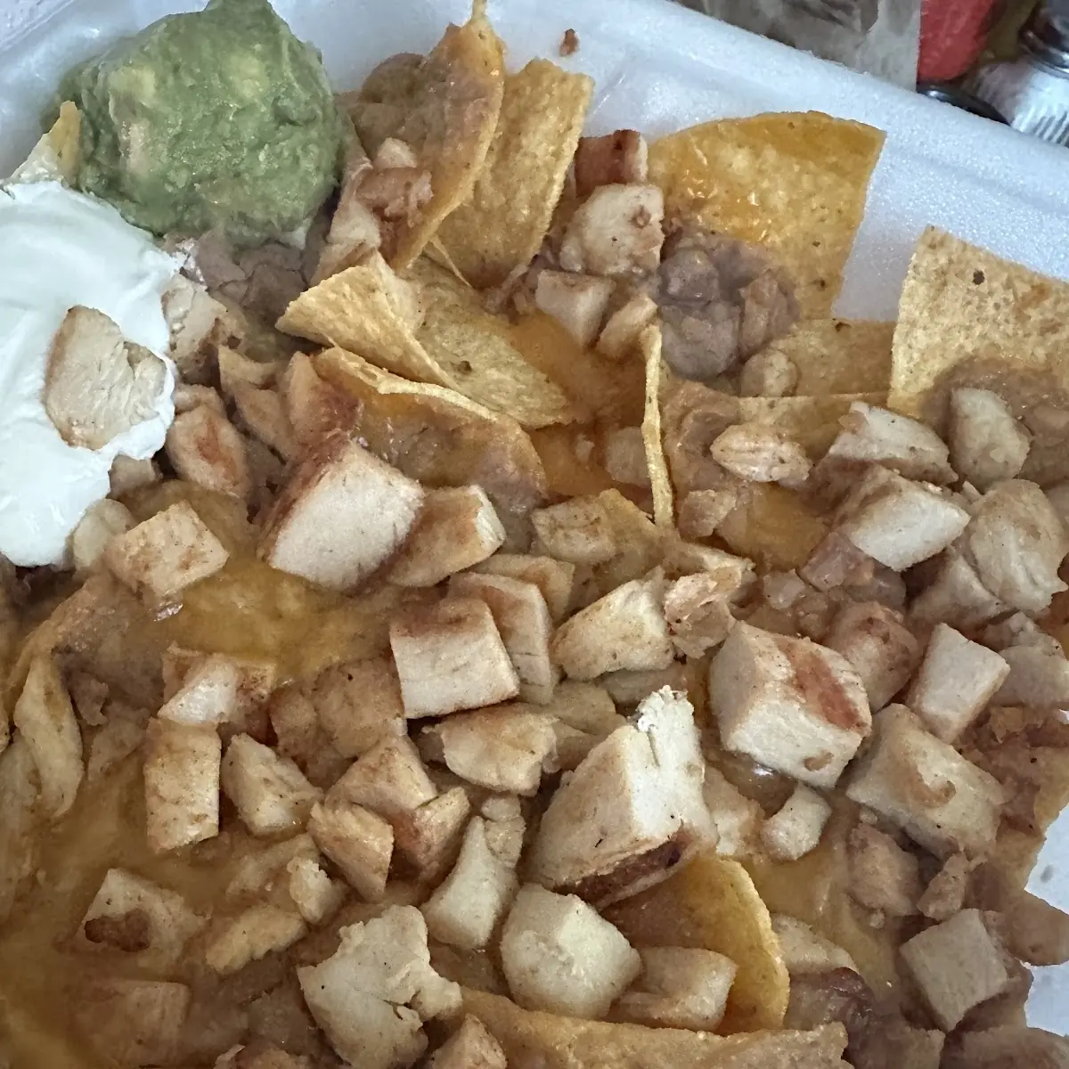 Chicken Fajita Nachos