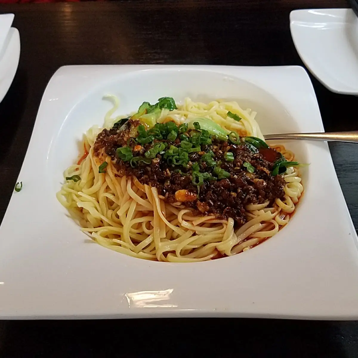 Minced Pork over Noodle