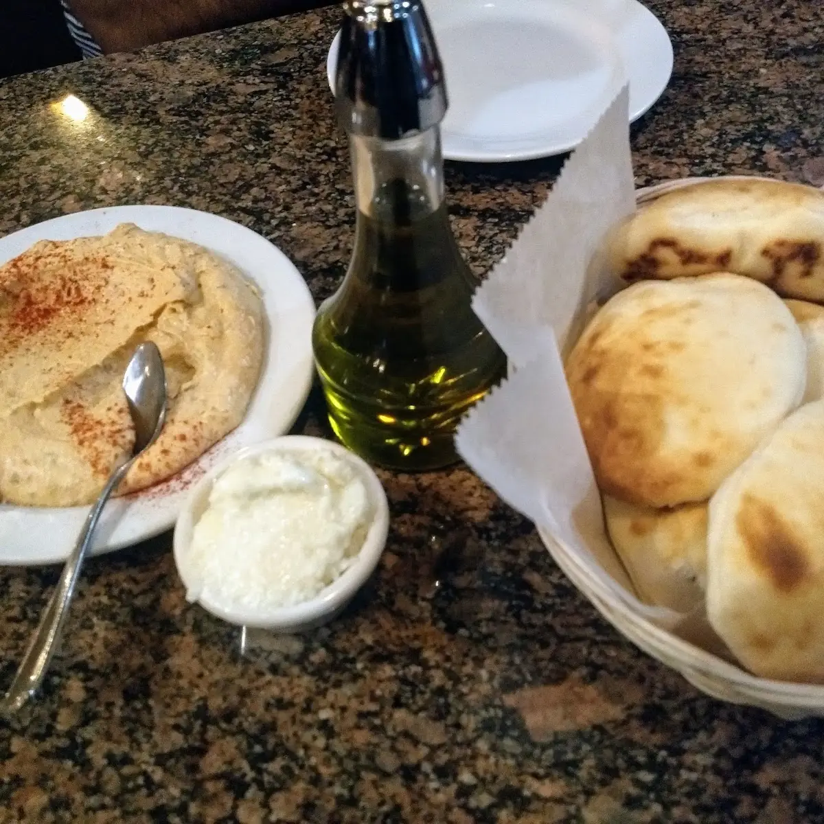 Hummus and Pita Bread