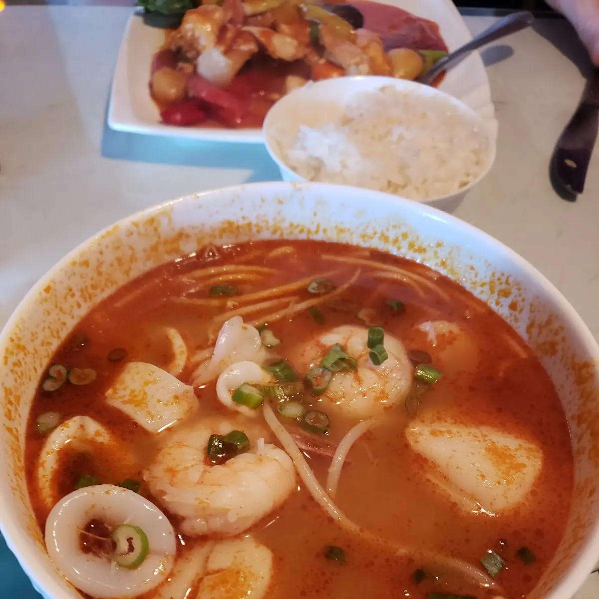 Seafood Noodle Soup