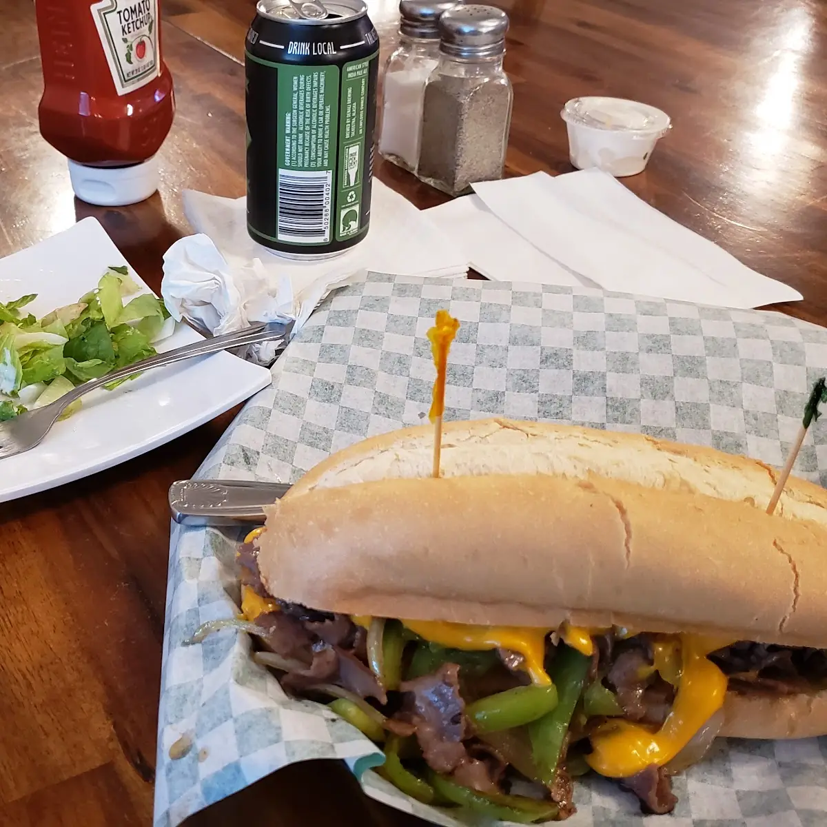 Philly Cheese Steak Sandwich