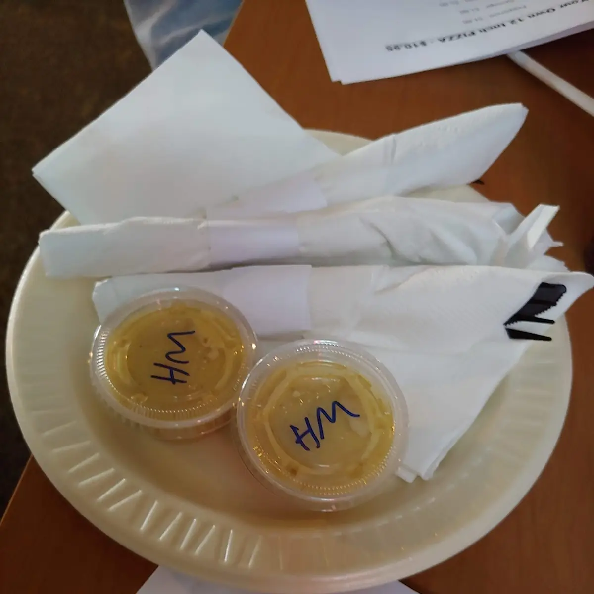 Dipping Sauce and Disposable Plates