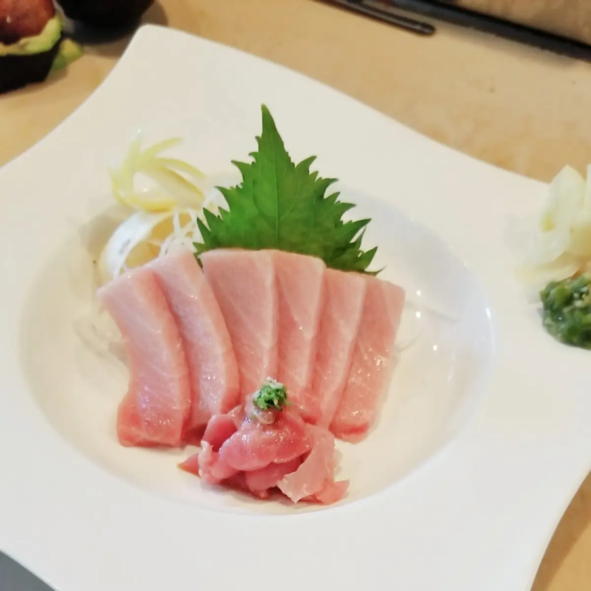 Yellowtail Sashimi