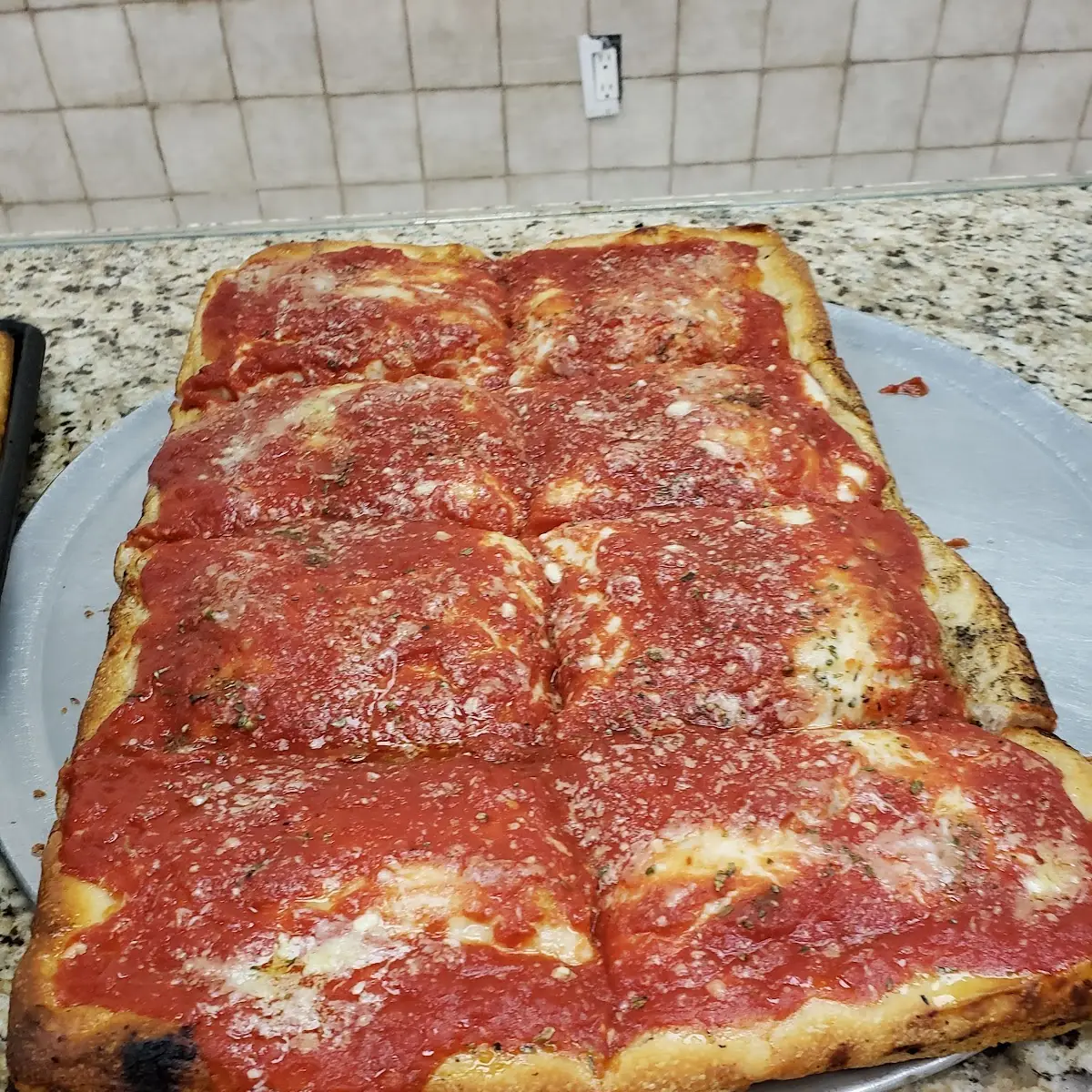 Sicilian Cheese Pizza