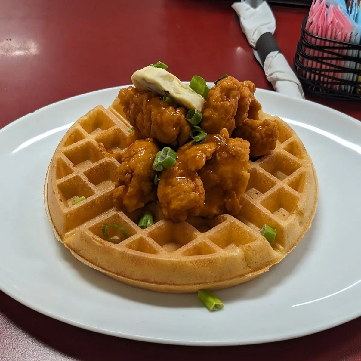 Buffalo Chicken Waffle