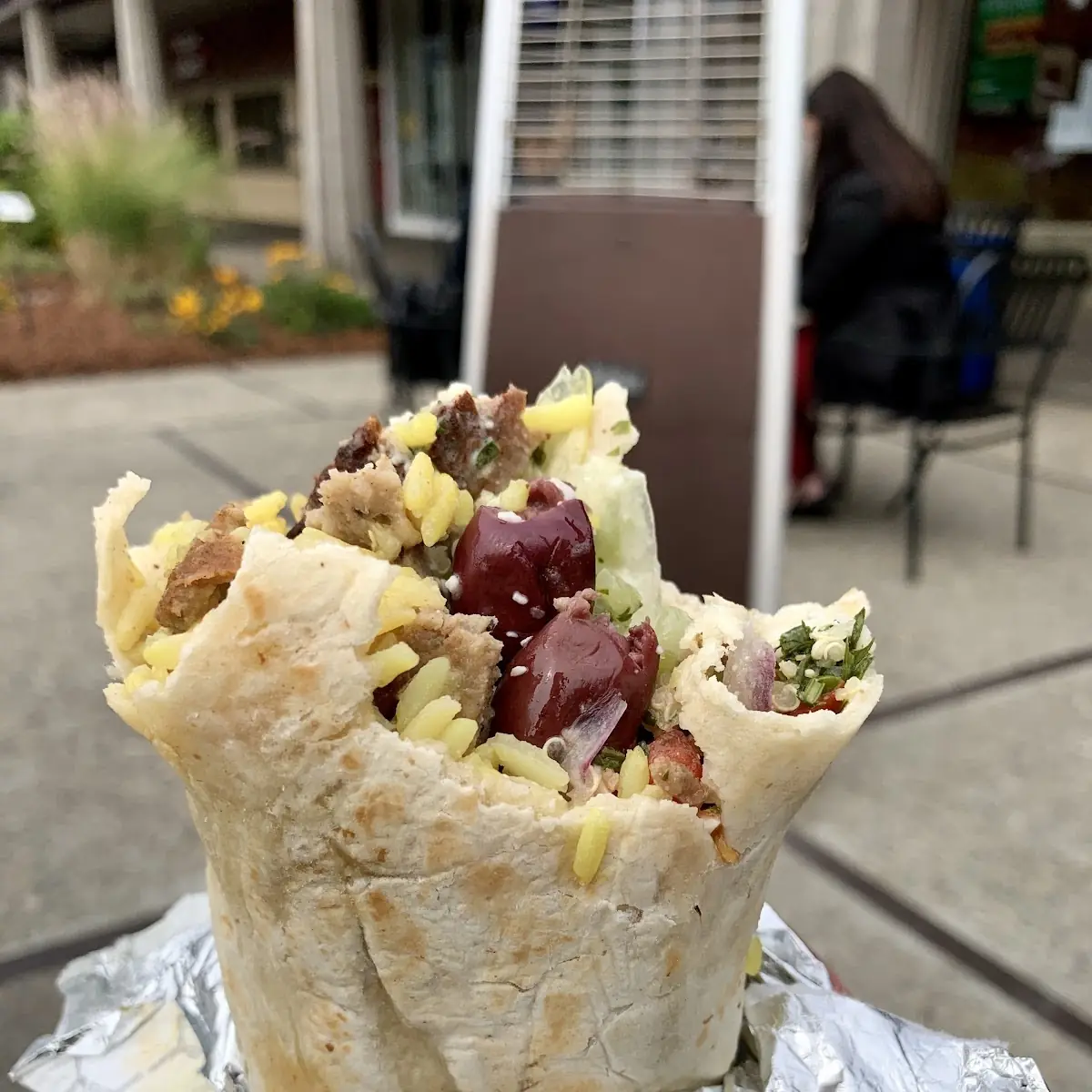 Jerusalem Kafta Kebab Wrap