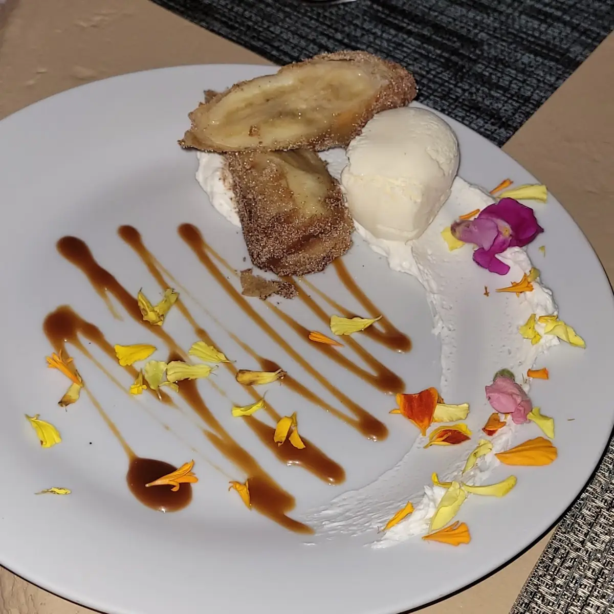 Apple Banana Spring Roll