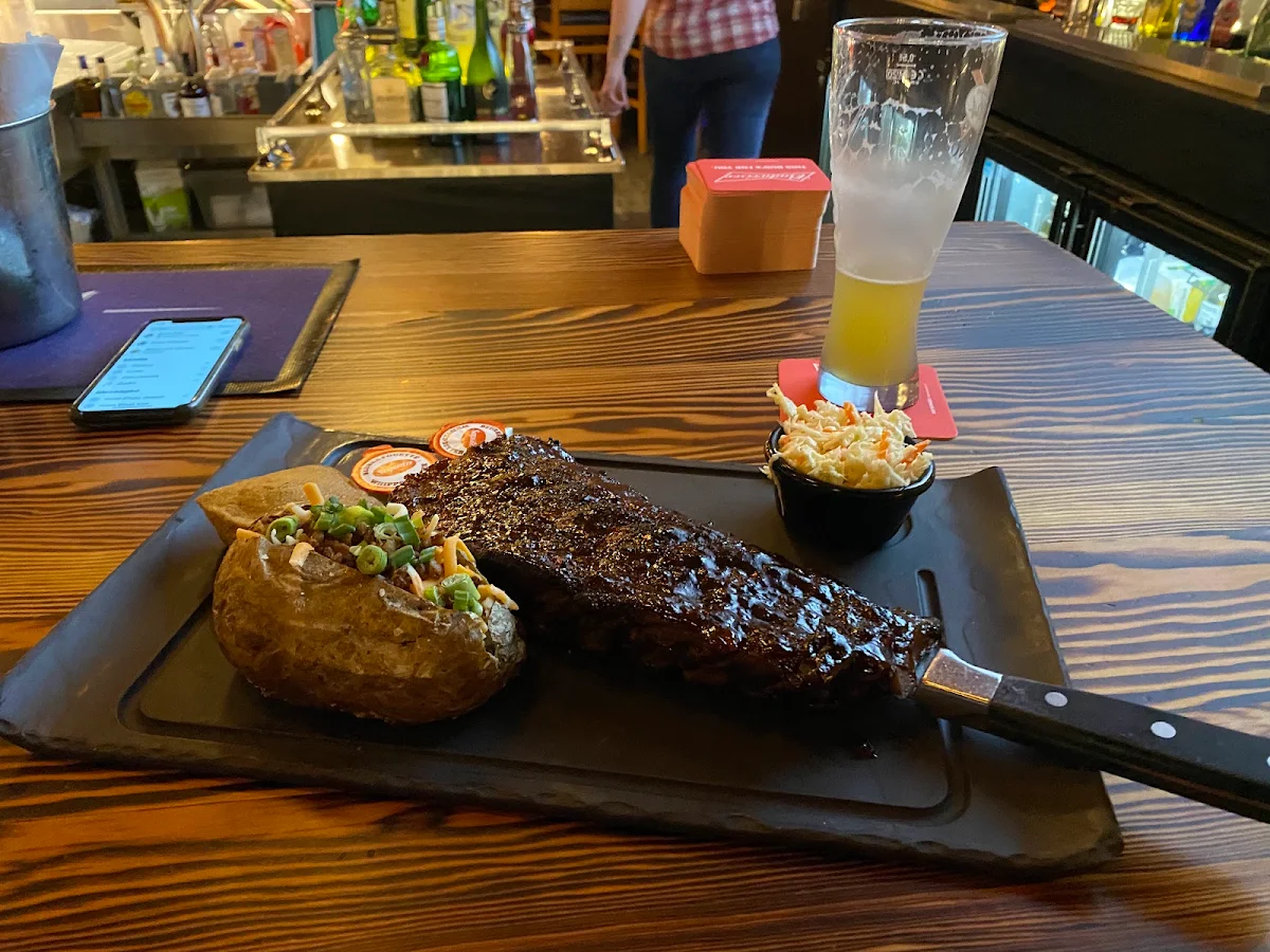 Beef Ribs, Montana’s BBQ & Bar