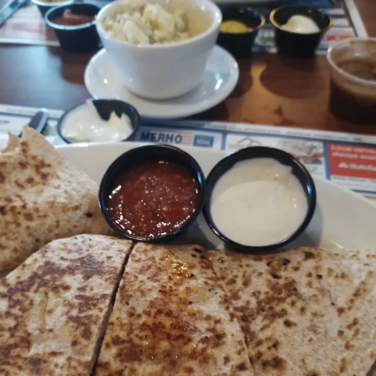 Chicken Parm Quesadilla