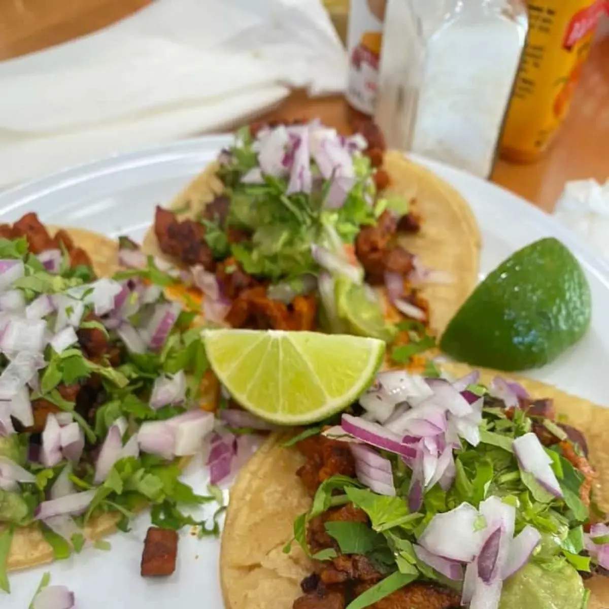 Street Tacos De Adobada