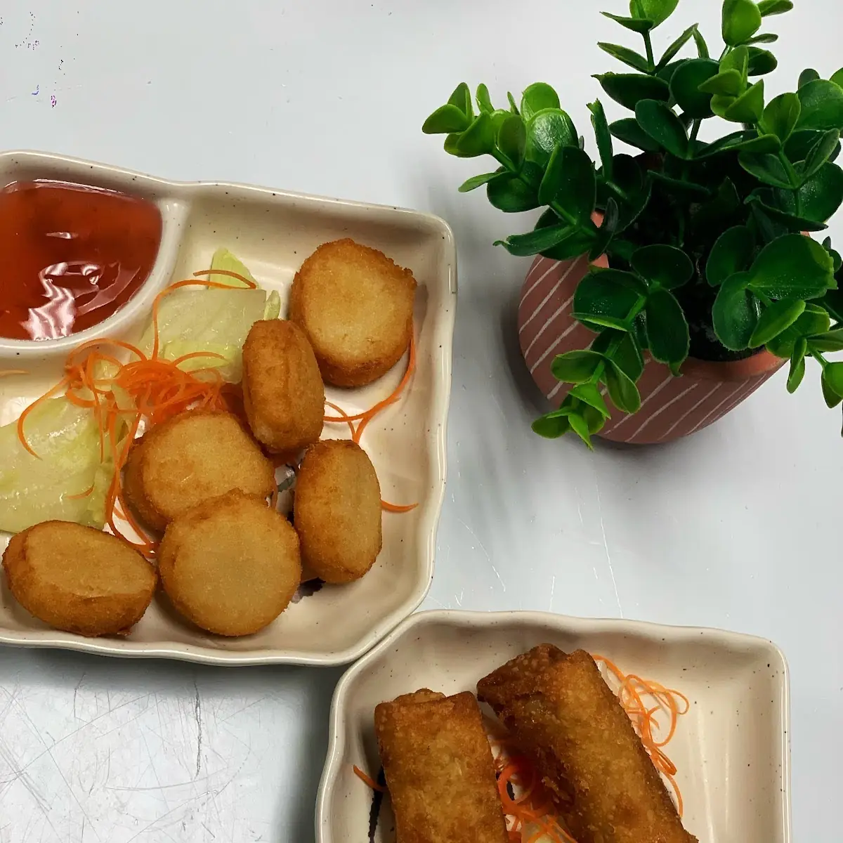 Egg Roll & Scallop