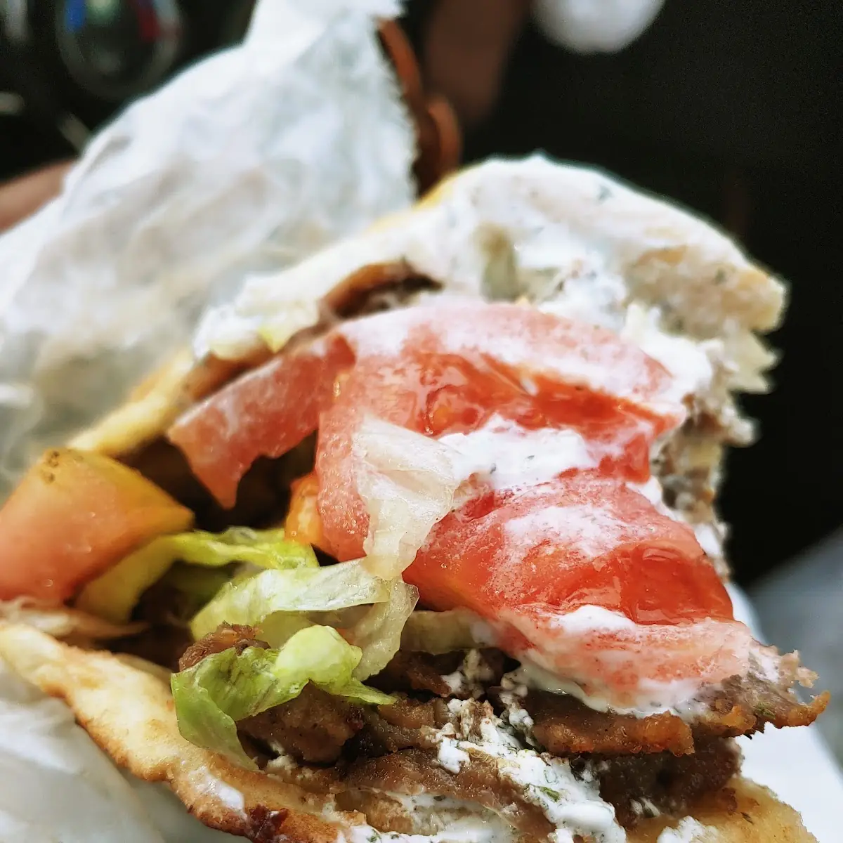 Falafel sandwich  with Salad & Free Drink