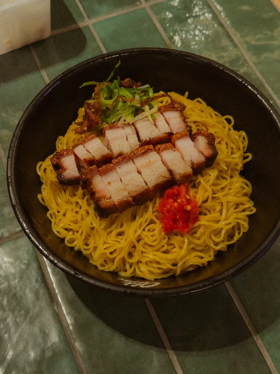 Crackling Pork Egg Noodle, Old Man Pho Emporium - Vietnamese Restaurant