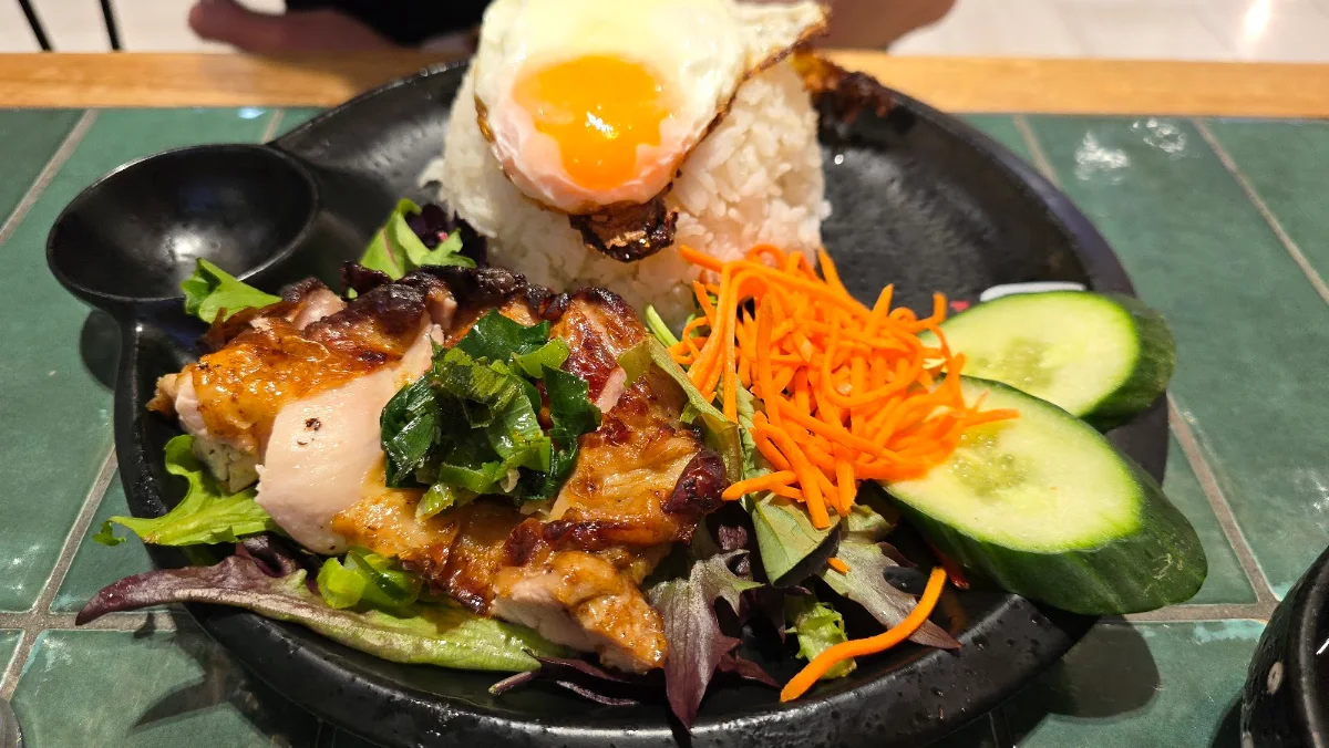 Grilled Chicken Rice Dish, Old Man Pho Emporium - Vietnamese Restaurant