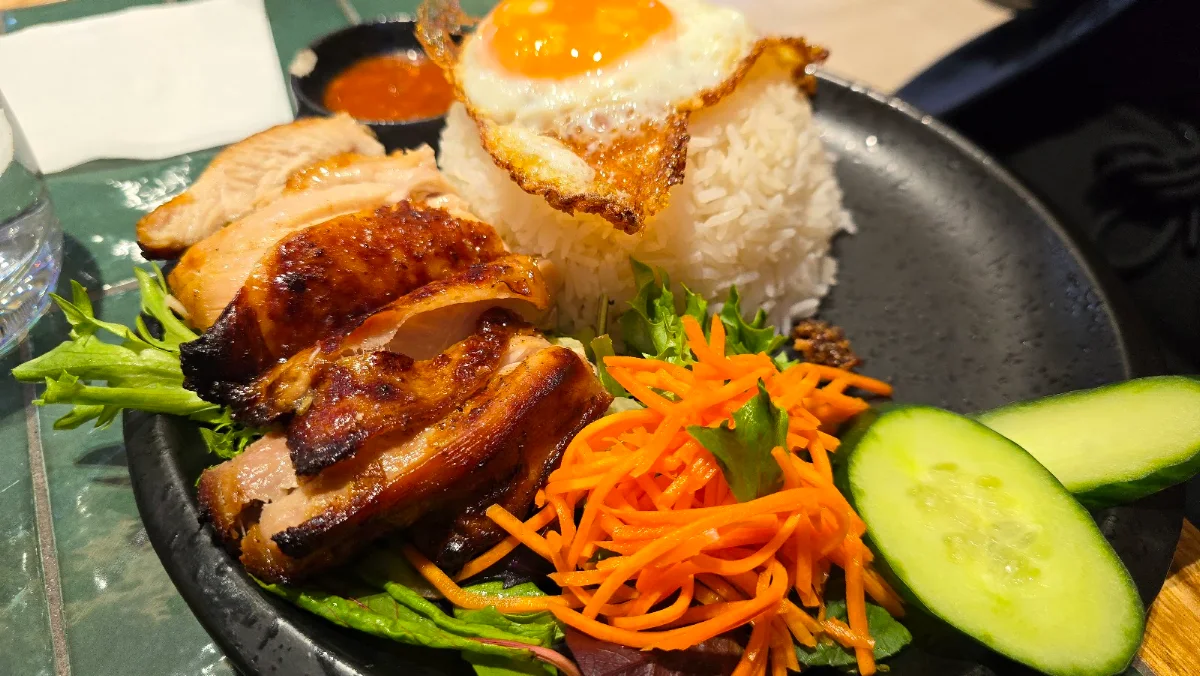 Marinated Chicken with Rice, Old Man Pho Emporium - Vietnamese Restaurant