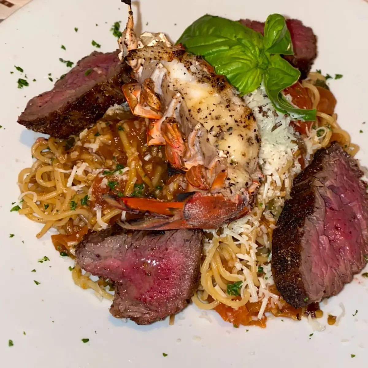 Surf & Turf Pasta DFM