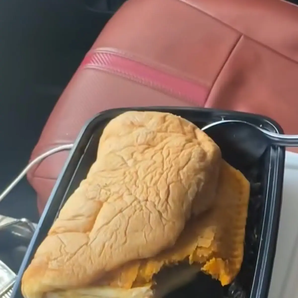 Coco Bread and Beef Patty