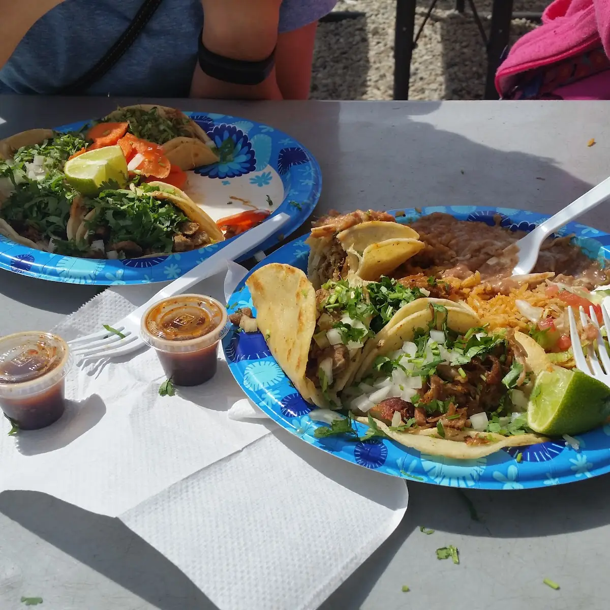 3 Tacos Rice & Beans