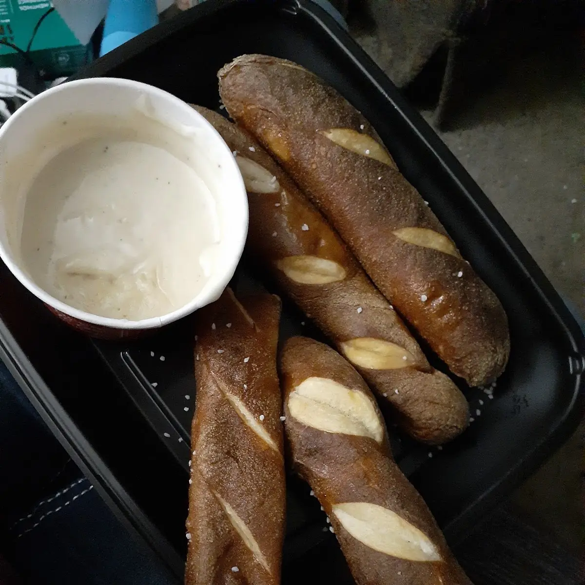 Pretzels with Beer Cheese Dip
