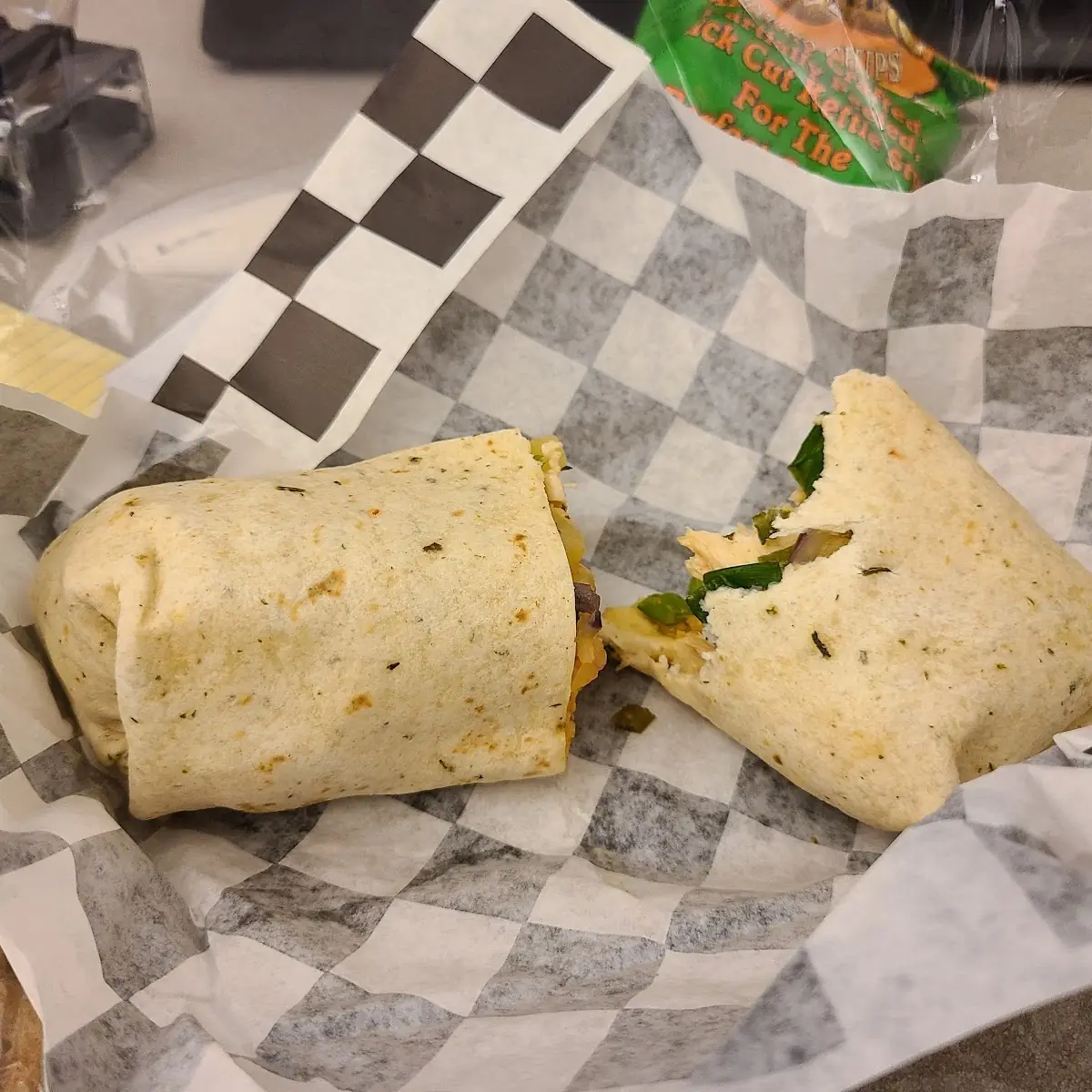 Chicken Teriyaki Wrap