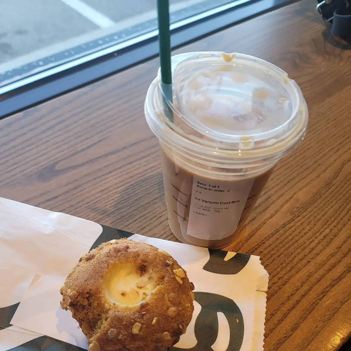 Cold Brew Coffee & Cream Cheese Muffin