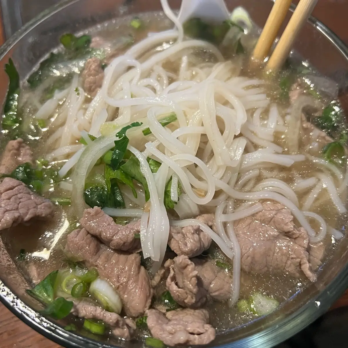 Beef Pho with Bean Sprouts