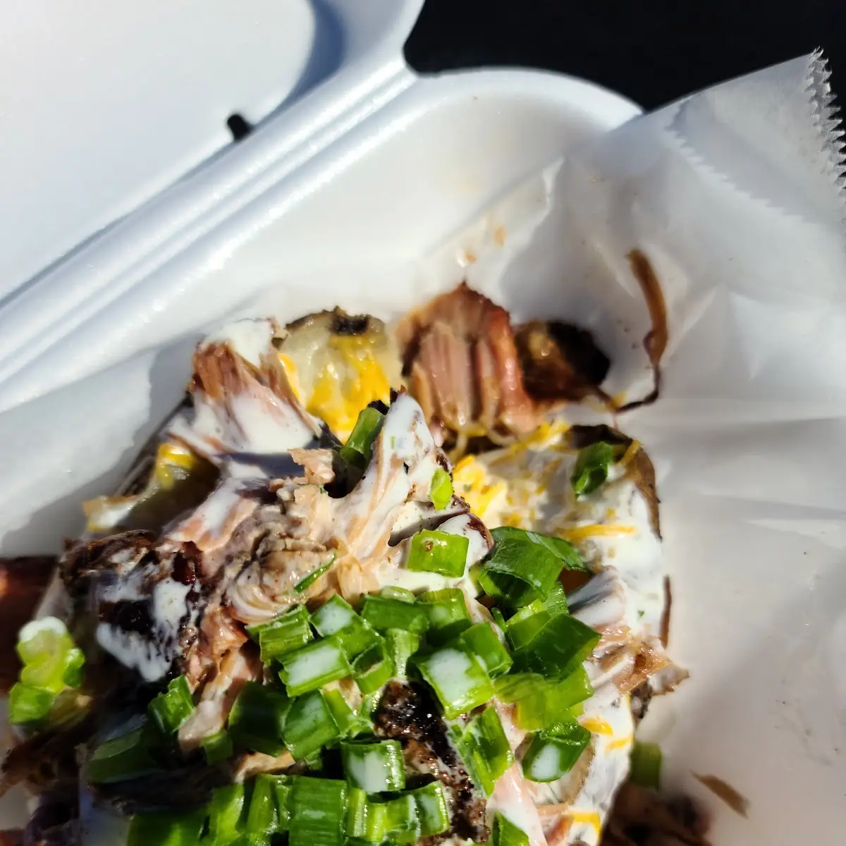 Pulled Pork Baked Potato