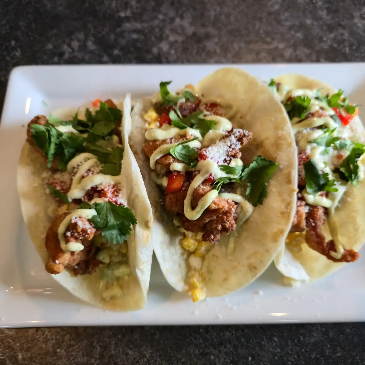 Sweet Chili Shrimp Taco's