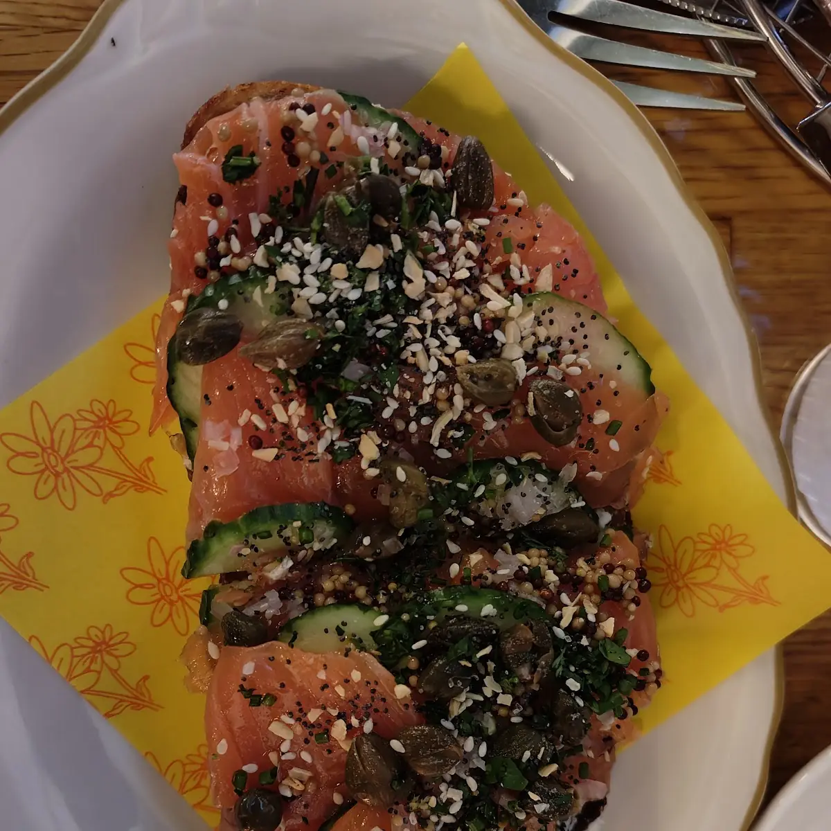 Salmon Toast