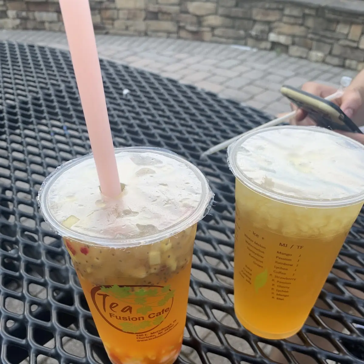 Passion Fruit Mason Jar Refresher