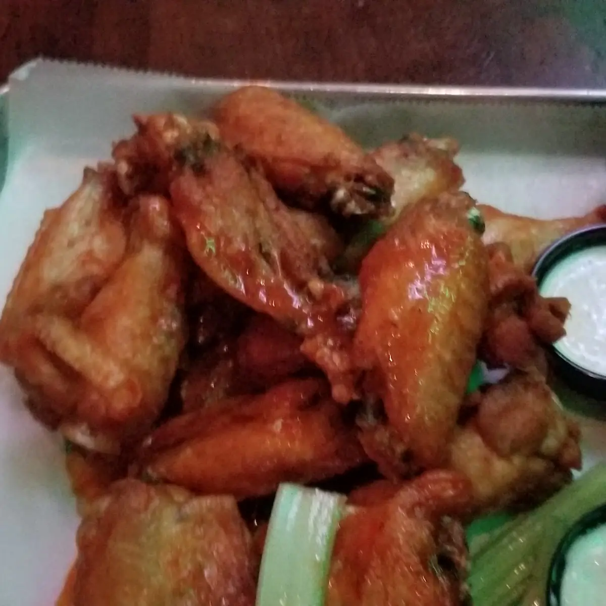 Buffalo Wings and Fries