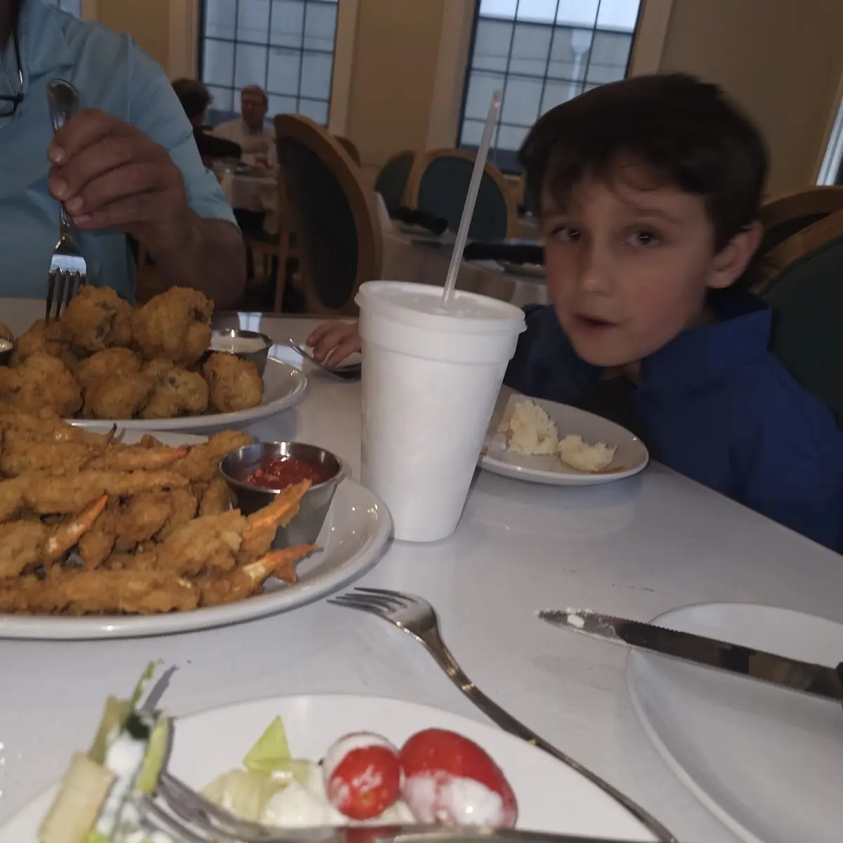 Fried Mushrooms & Crab Claws Are Divine