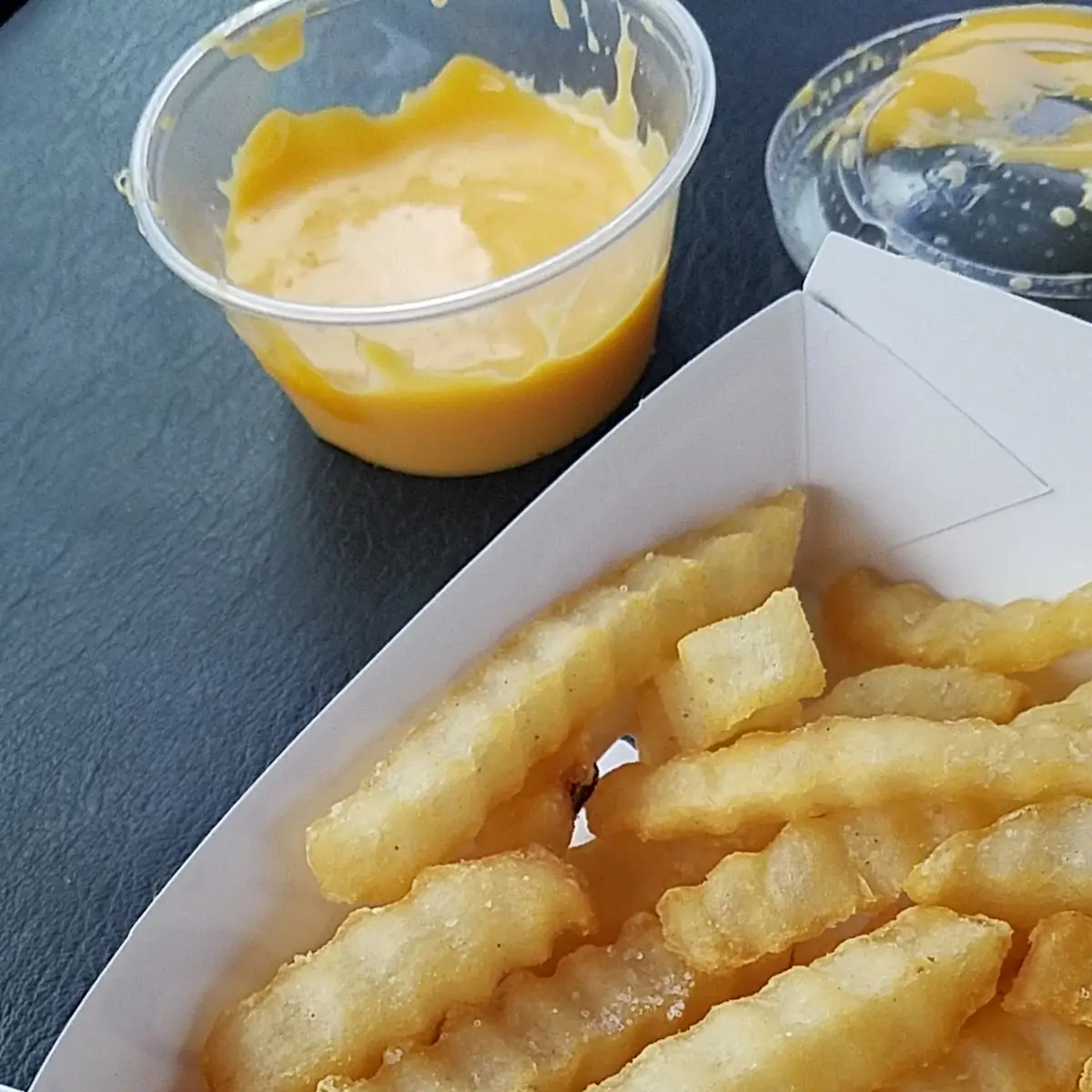 Fries with Cheese Sauce