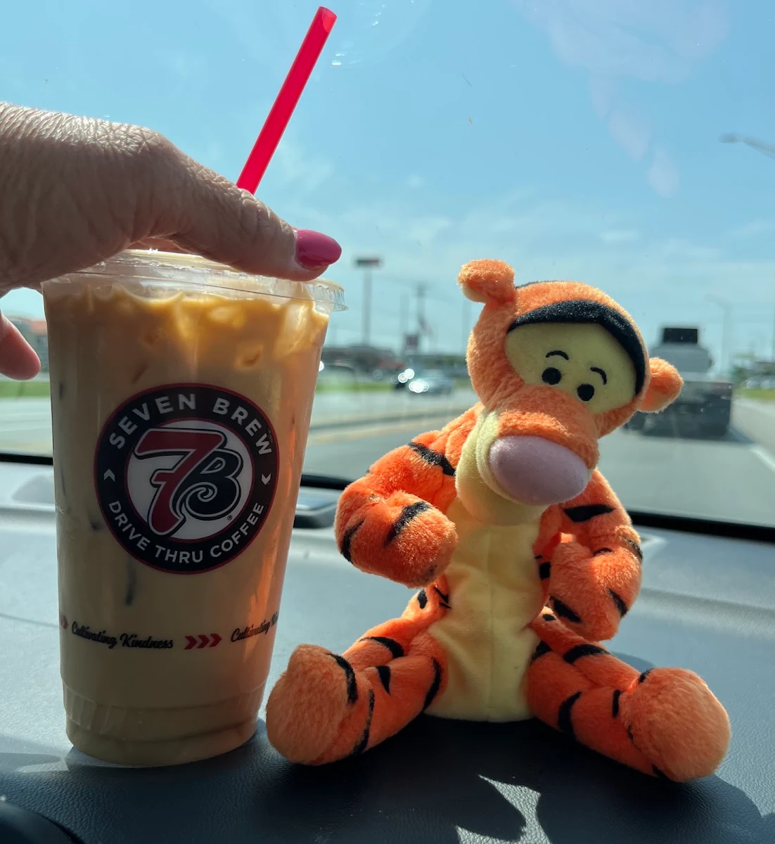 Medium Cinnamon Roll Blended
