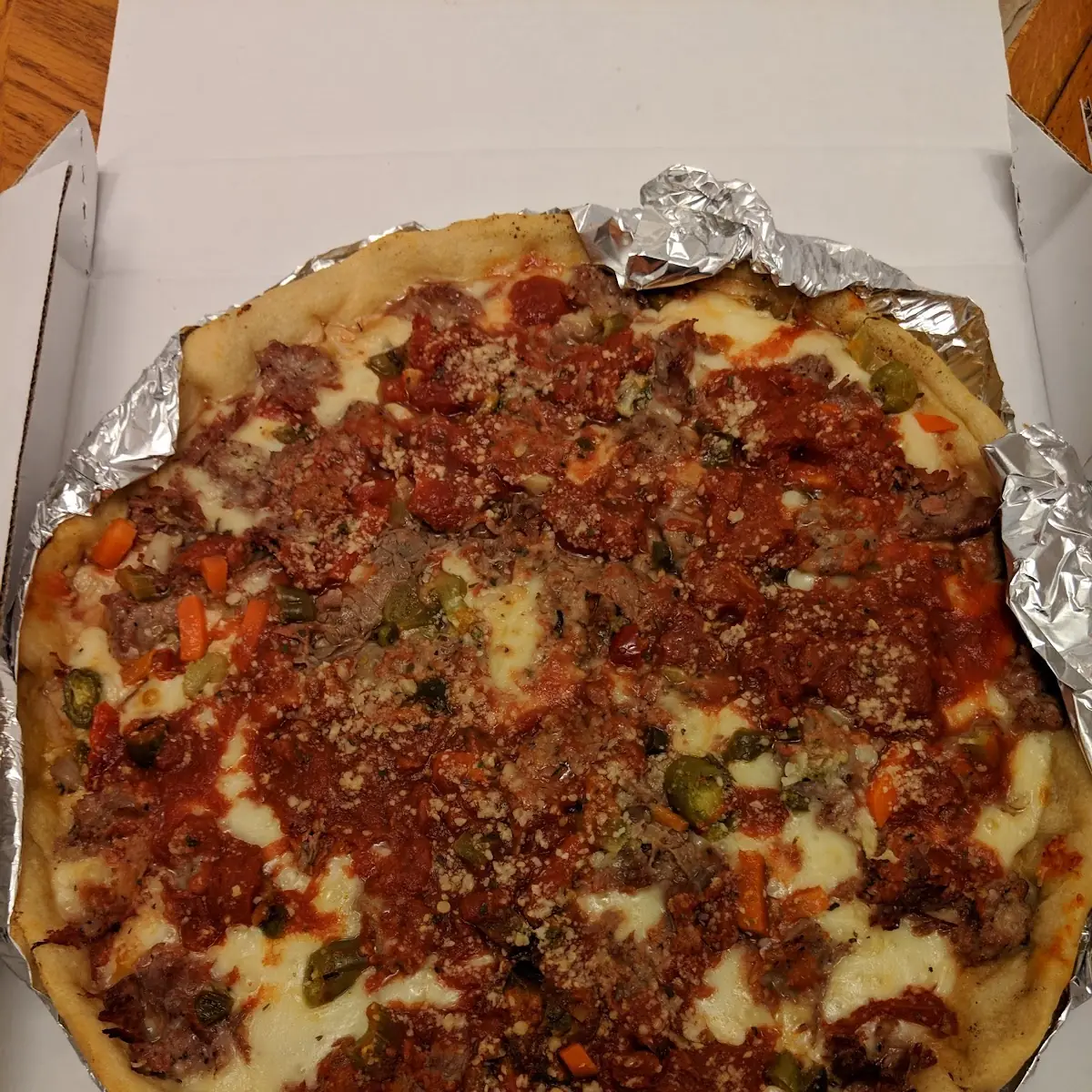 Stuffed Pizza