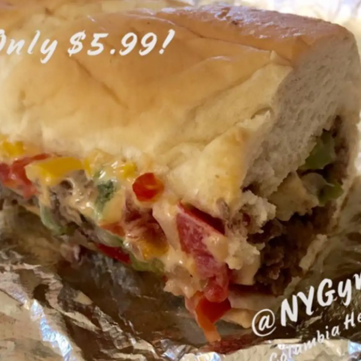 Foot Long Philly Cheesesteak