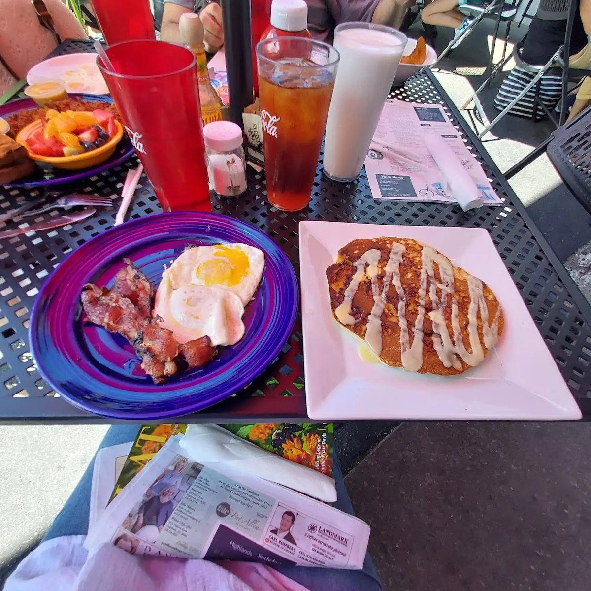 Cinnamon Roll Pancake