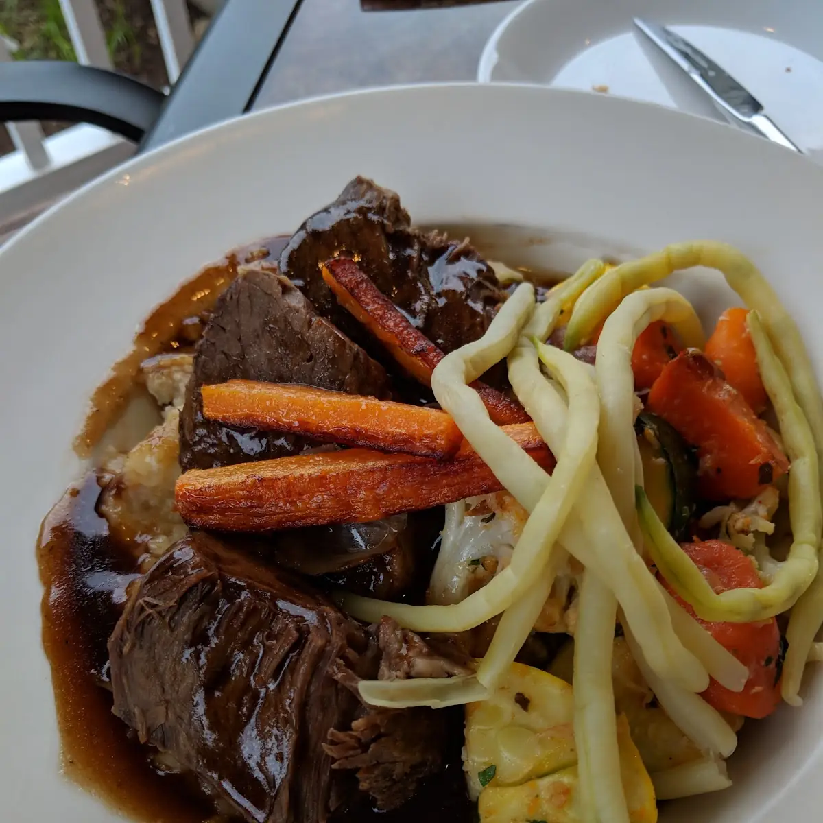 Beef Short Ribs Roasted Fingerling Potatoes