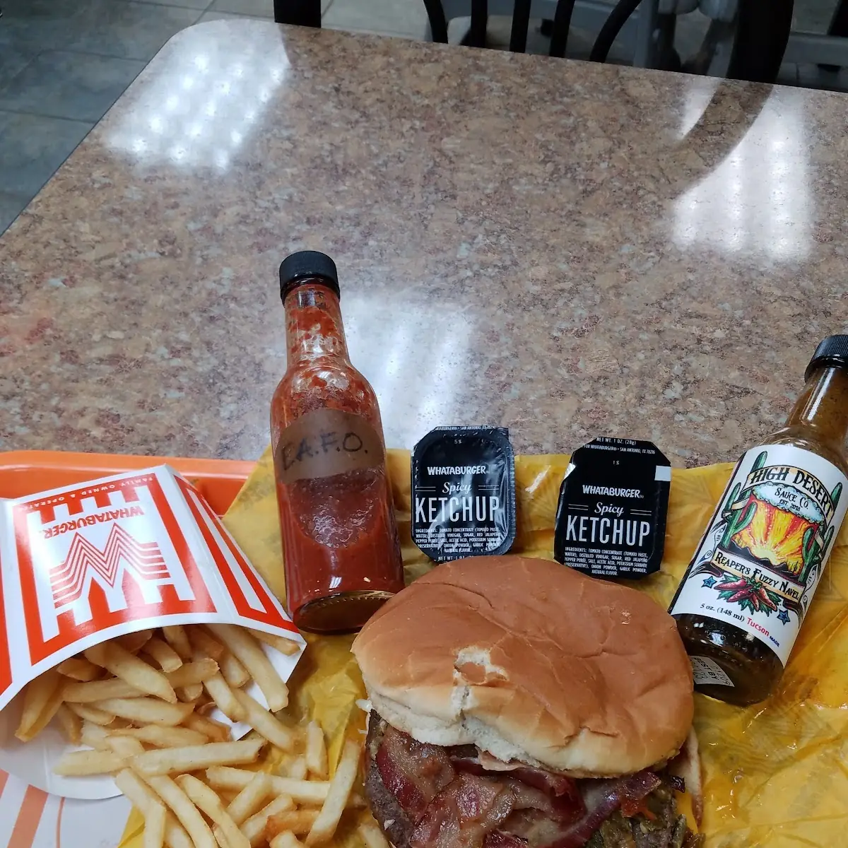 Bacon Hatch Burger Patty