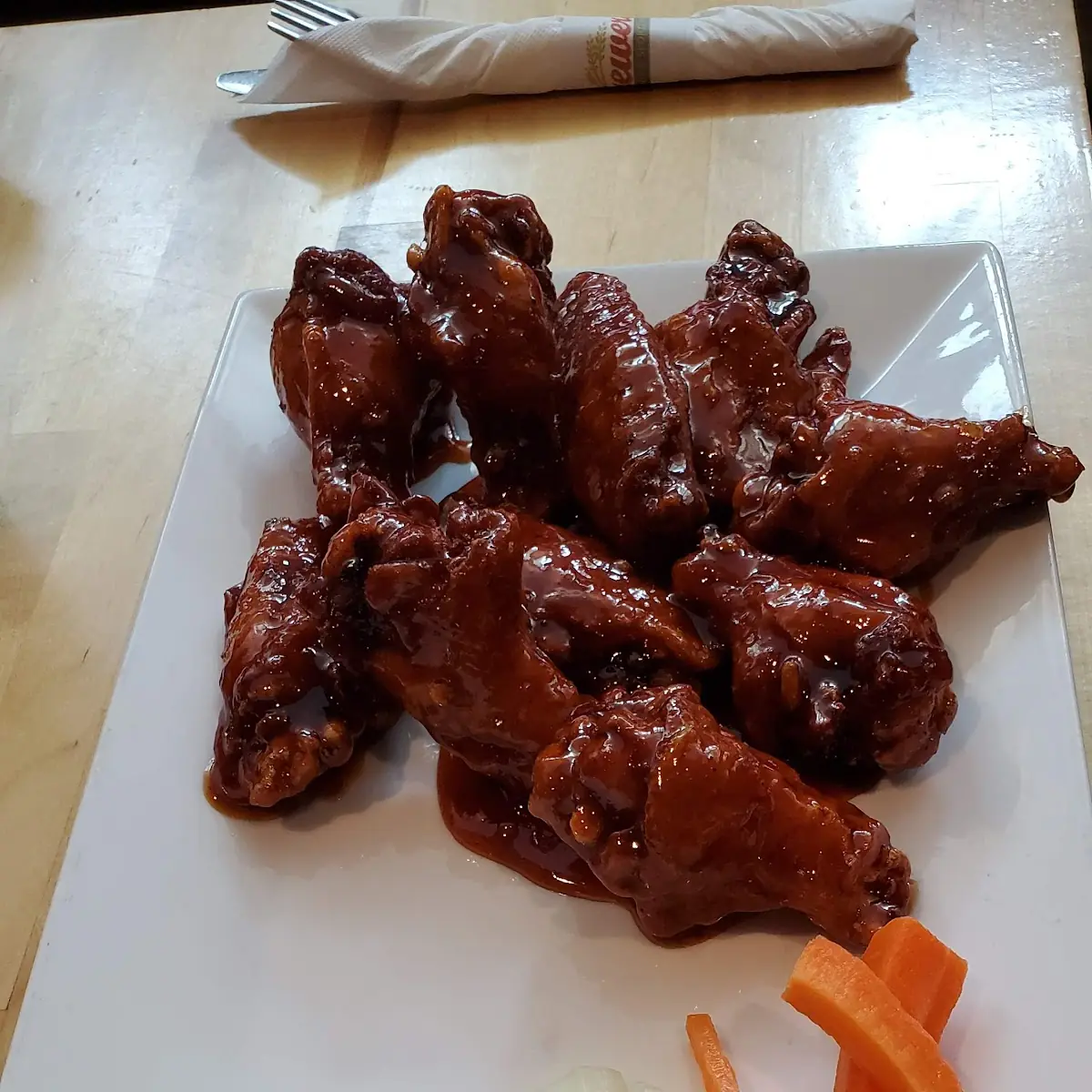 Bourbon BBQ Wings