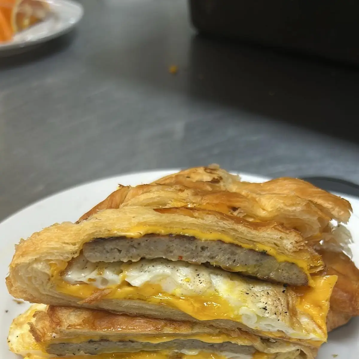 Croissant Breakfast Sandwich