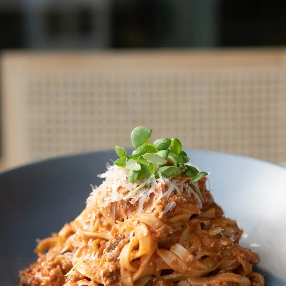 Rigatoni Bolognese Vegan