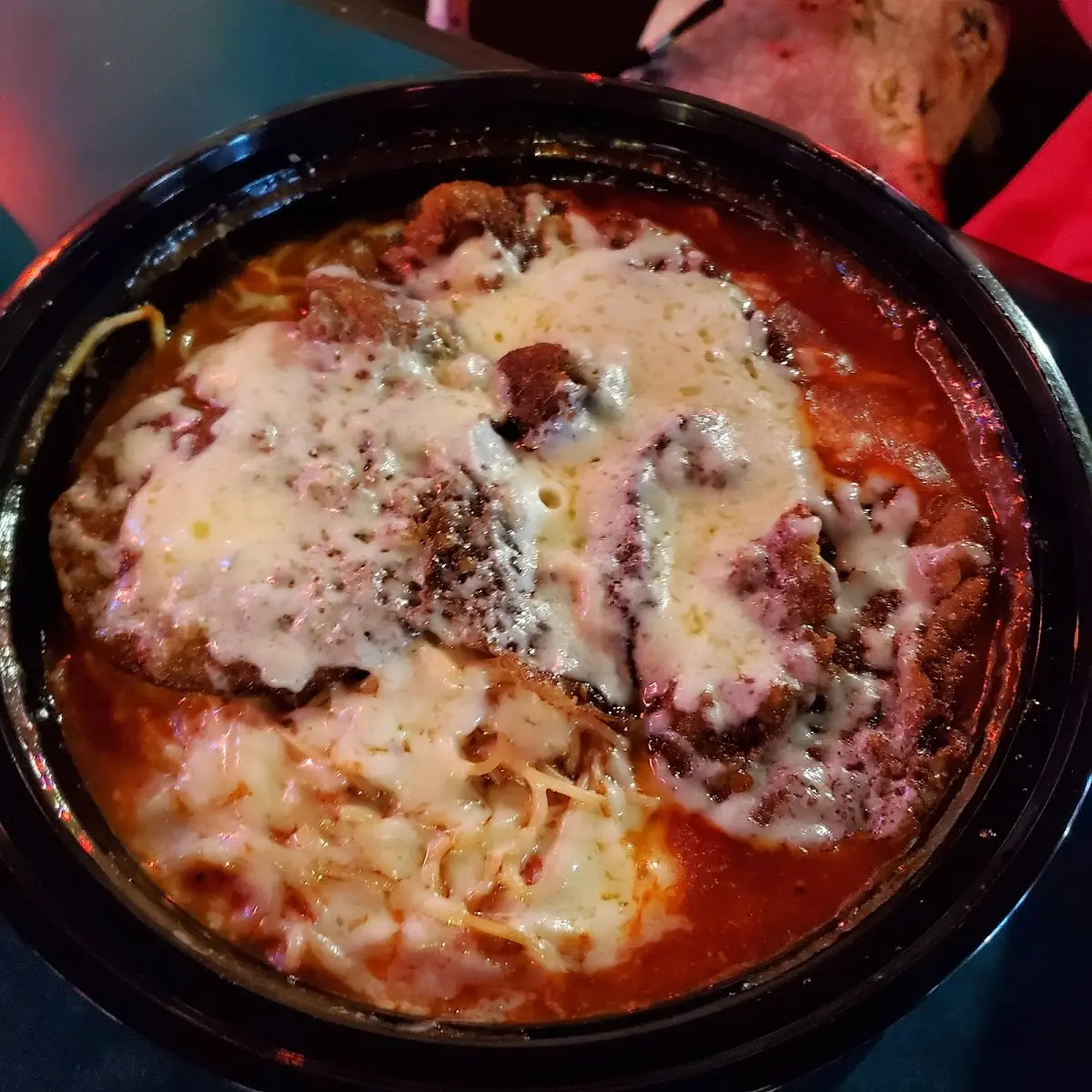 Eggplant Parmigiana Pasta